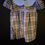 Thumbnail: Girls' Short Sleeve Tab Plaid Special Occasion  Dress