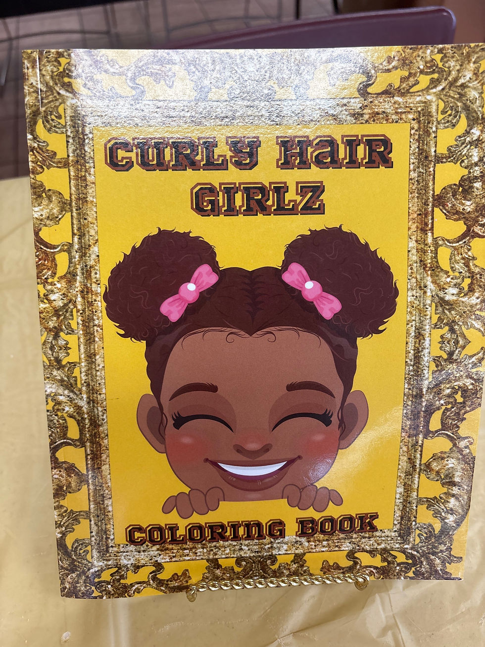 Thumbnail: Curly Hair Girlz Coloring Book