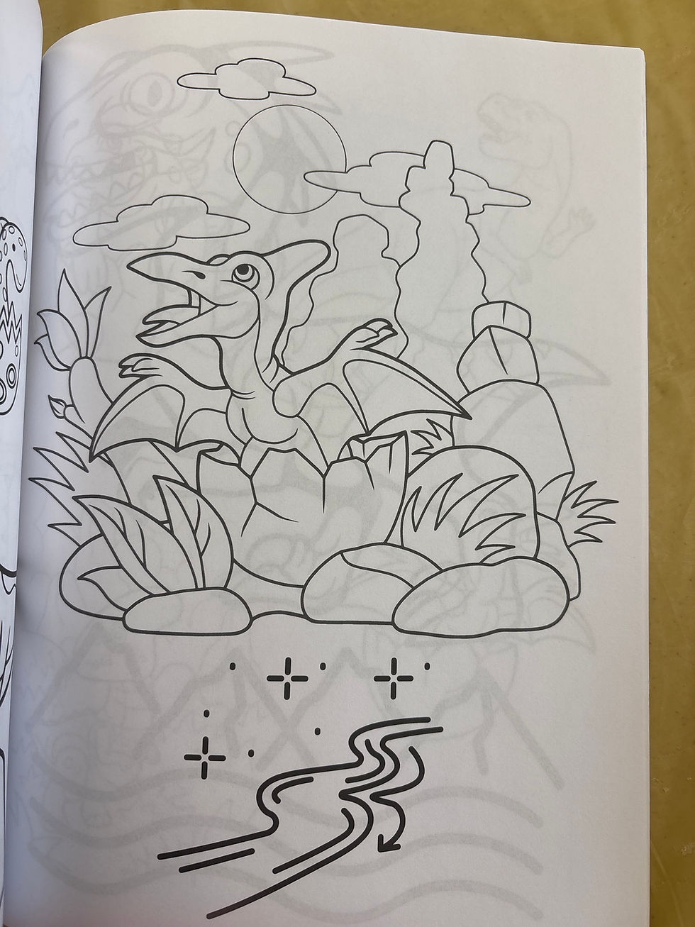 Thumbnail: Dinosaur Land Coloring Book By: Mrs. Olivia Parks-May