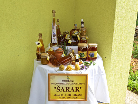 Bees with the best view in the world: OPG Šarar, Vinodol
