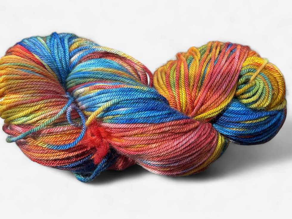 Thumbnail: Dakota Dyed Superwash Merino DK Yarn 246 yds