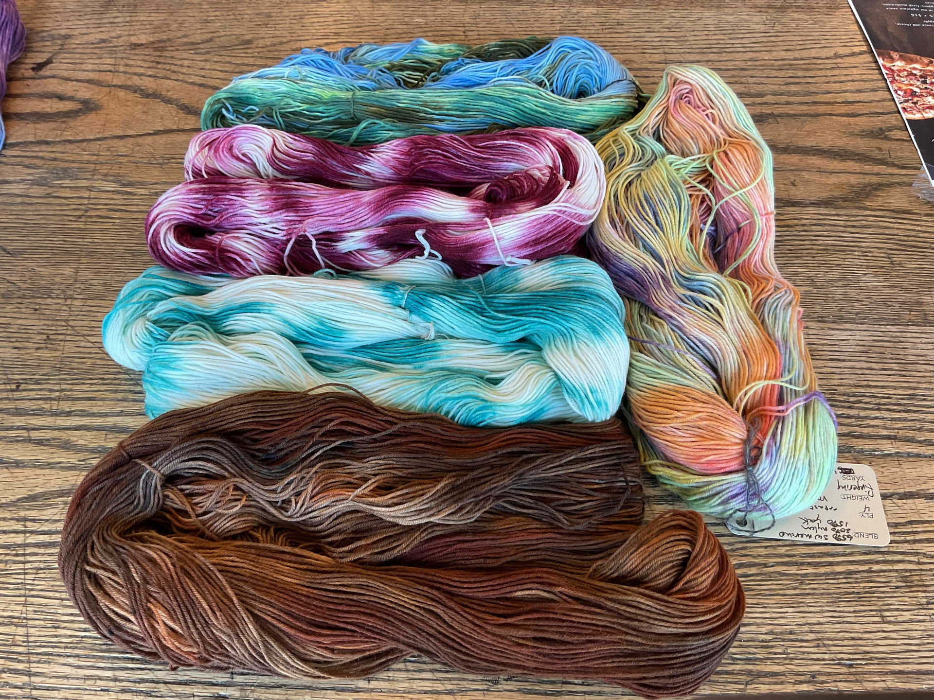 Dakota Dyed Superwash Merino Nylon Yak Fingering 465 yds Yarn
