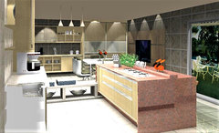 Projeto de cozinha gourmet