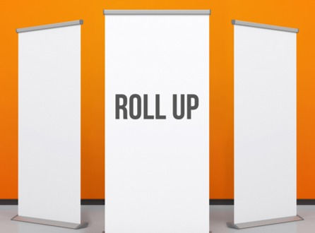 Miniatura: Pendón Rollers 1 mt.  cm x 2 mts