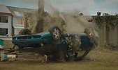 Road safety campaign frame
