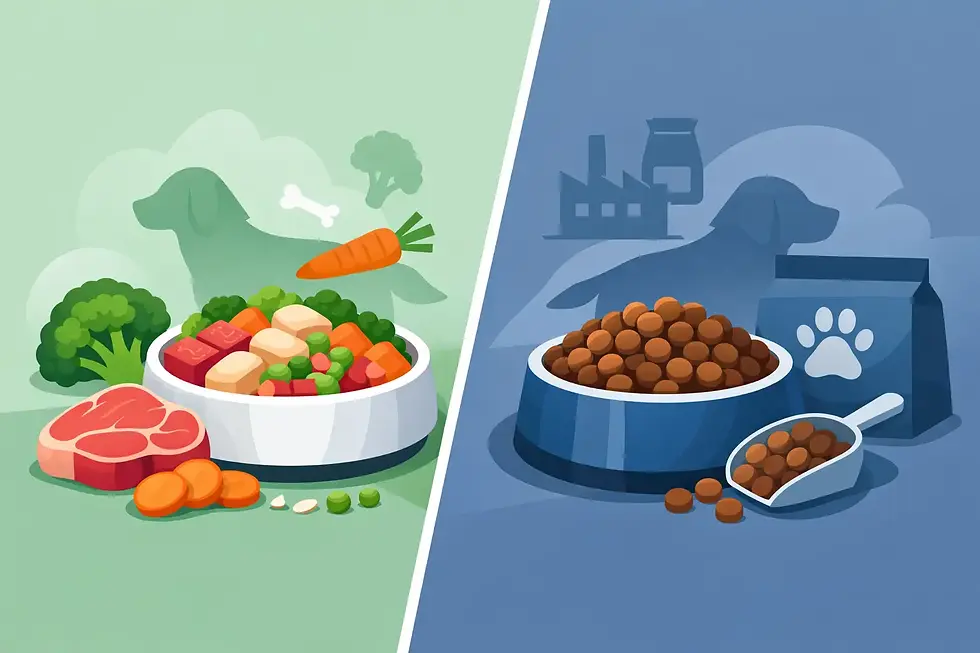 Fresh Dog Food vs Kibble: What Matters?