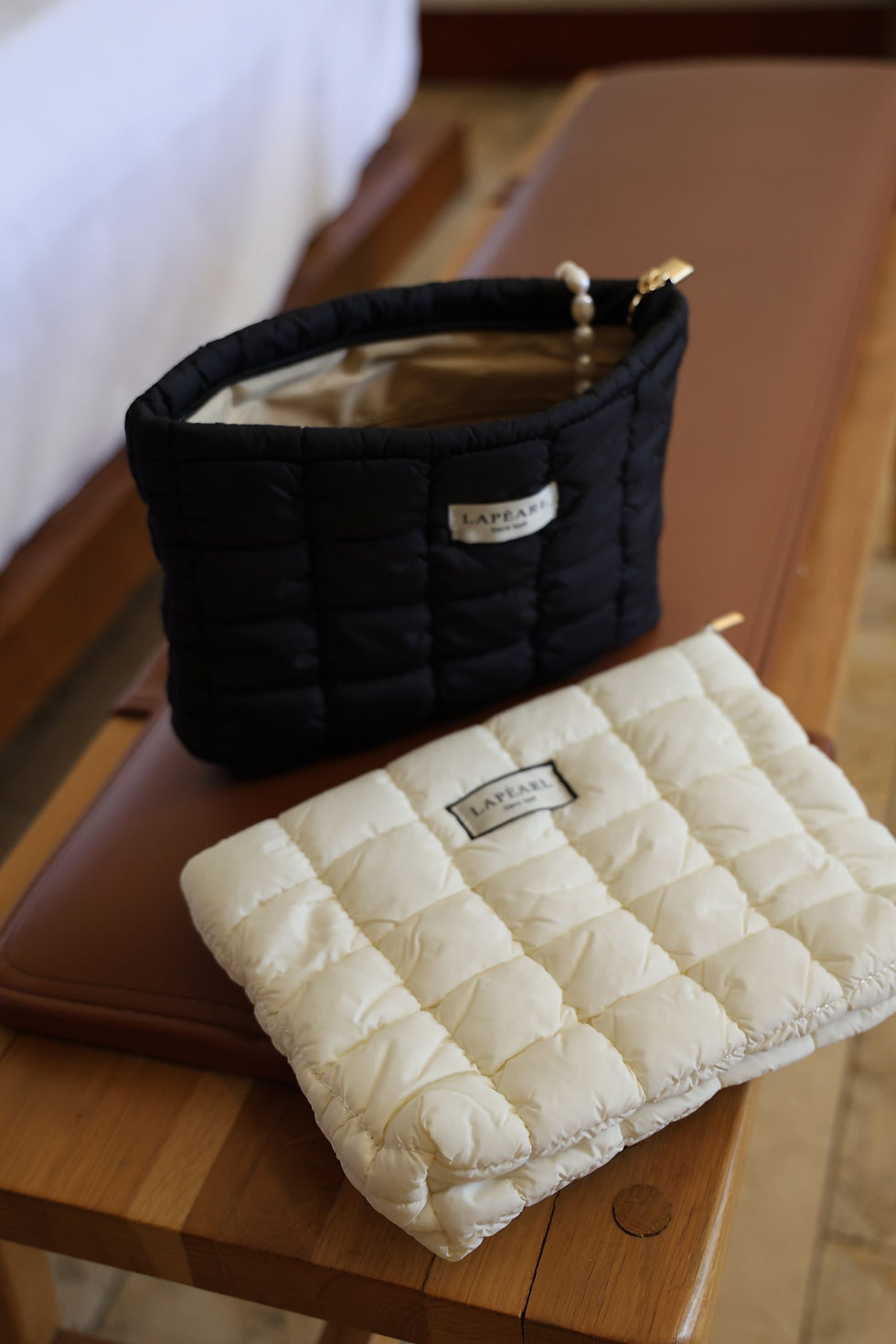 Thumbnail: Lapearl Puffy makeup bag