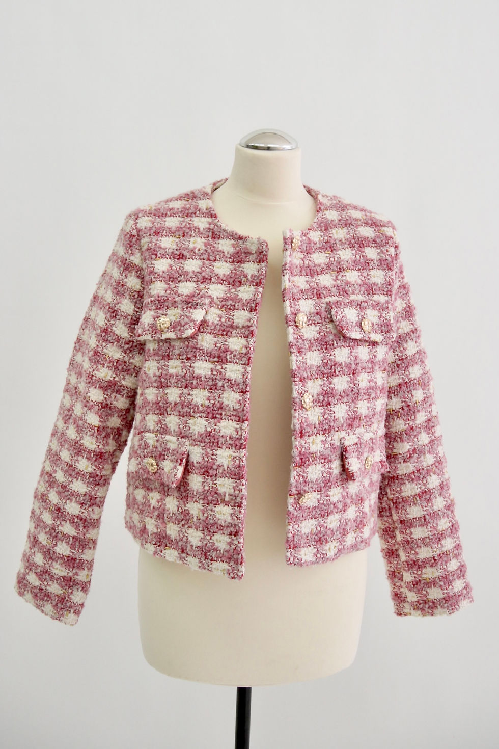 Thumbnail: Rose et blanc Jacket