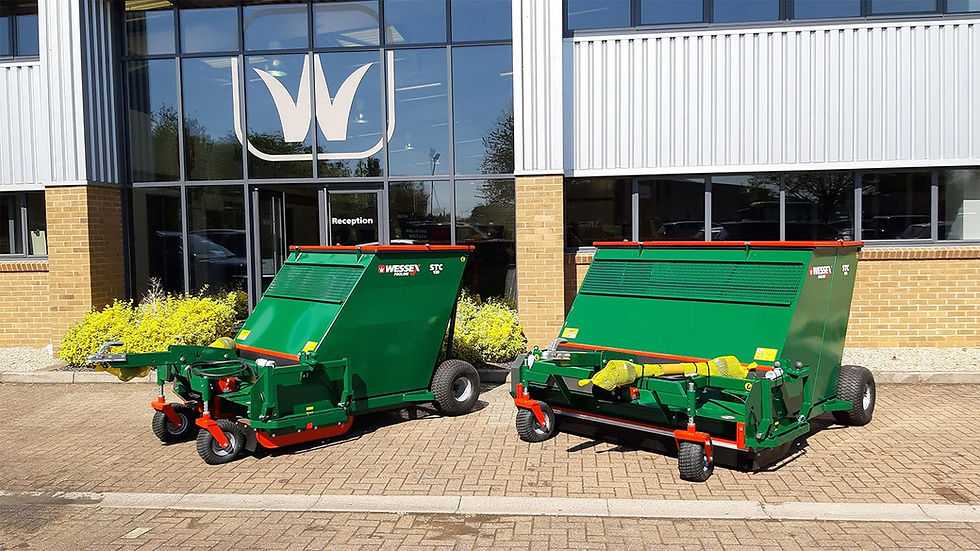 Thumbnail: WESSEX STC FLAIL/ SWEEPER/SCARIFIER COLLECTOR 1.2m wide