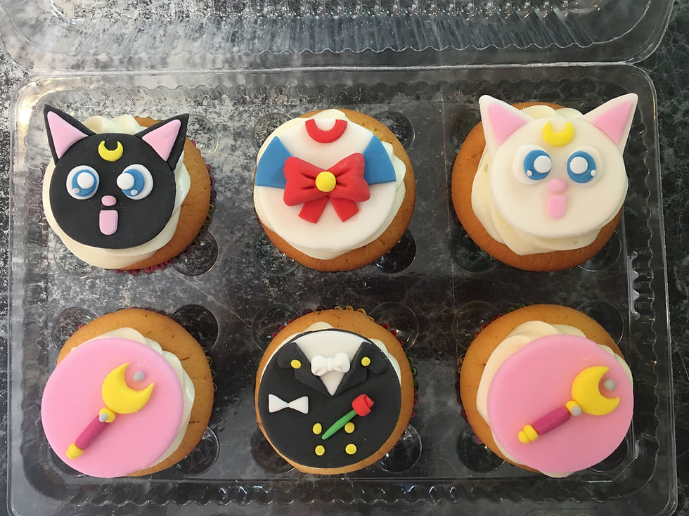 Cupcakes "Sailor Moon"