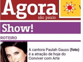 Paulah Gauss no Sesc Pompeia