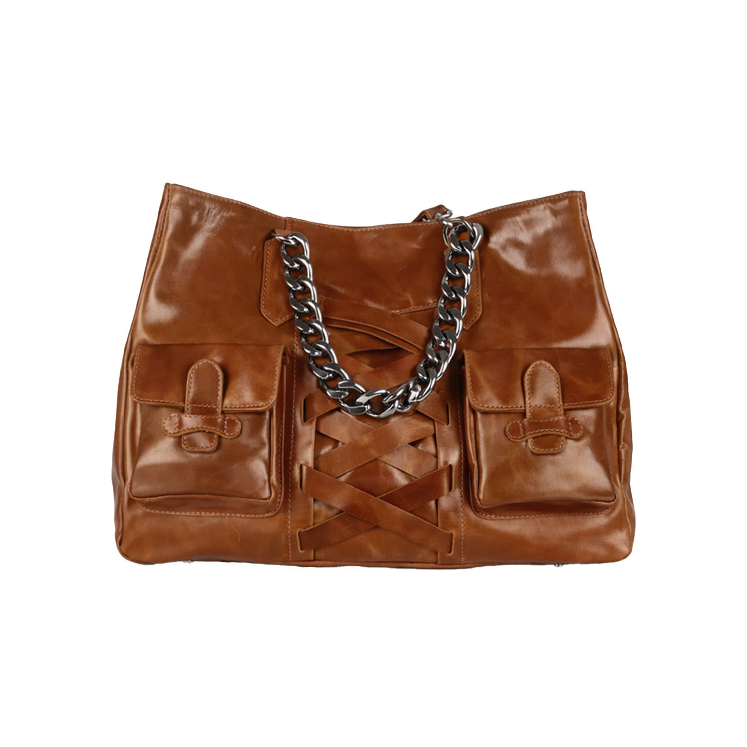 Cognac Brown Leila Bag