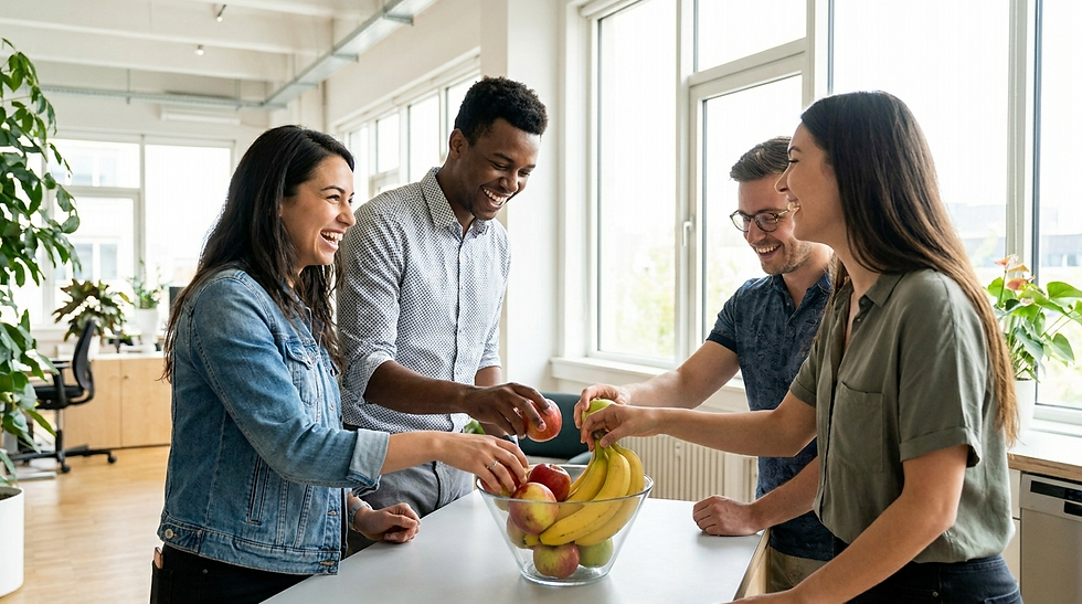 Beneficios de tener fruta en la oficina (y su impacto real)