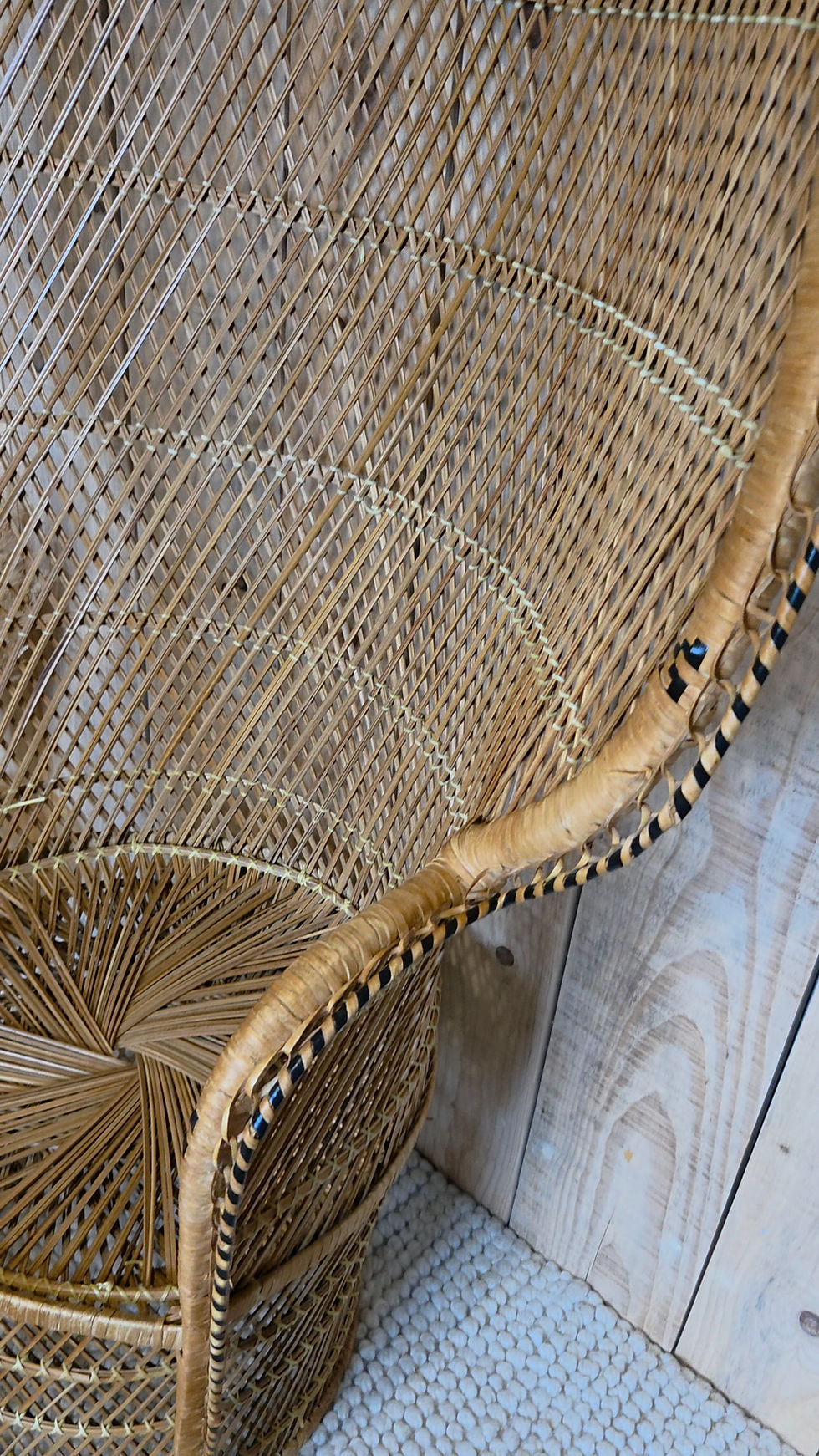 Miniature : Fauteuil Emmanuelle en rotin 