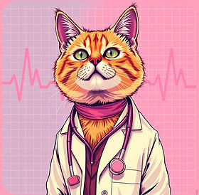 Generate image of cat dressed as a cardi