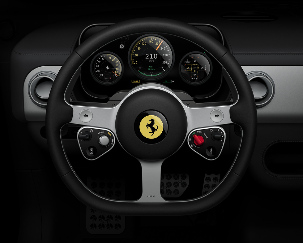 Ferrari revela interior do novo Luce e antecipa entrada inédita na era elétrica