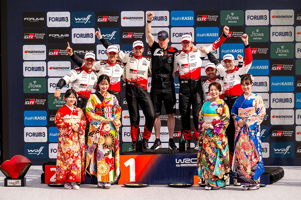 Elfyn Evans conquista o Rali do Japão e reforça candidatura ao título mundial