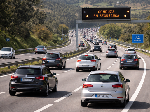 Páscoa 2026 termina com 12 mortos nas estradas portuguesas