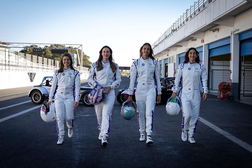 Quatro mulheres, quatro sonhos, quatro pilotos!