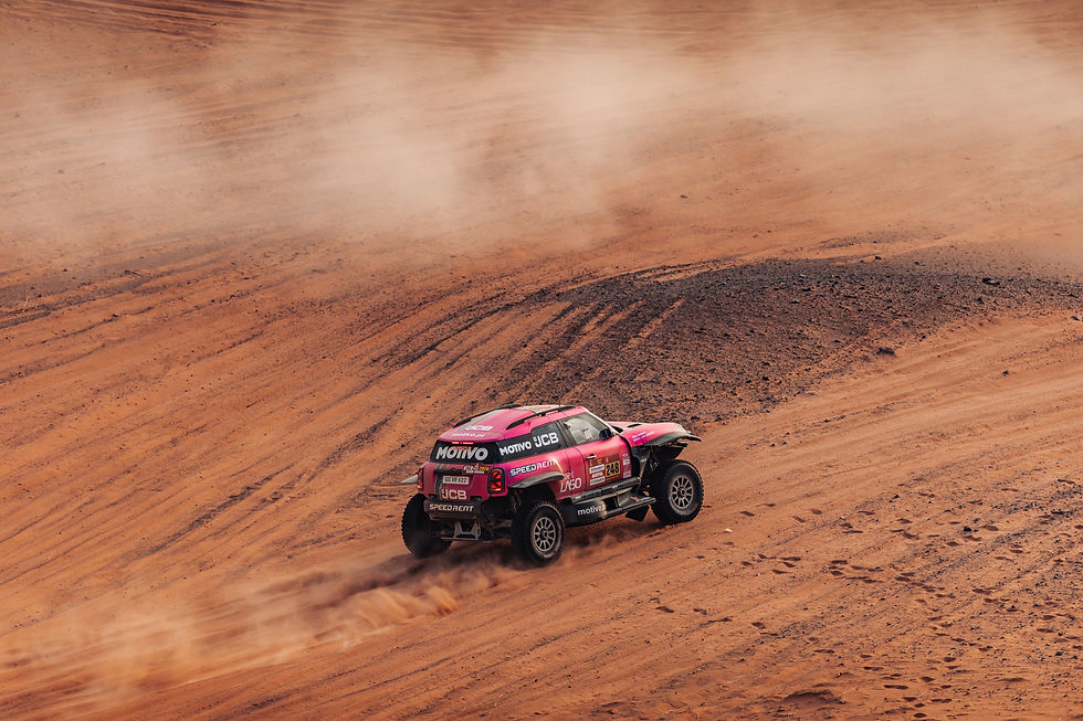 Incidente com camião rouba a Maria Luís Gameiro um resultado de destaque na Etapa 2 do Dakar 2026