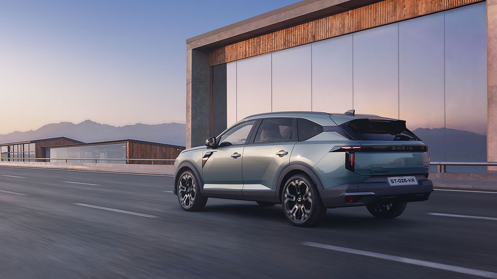 Dacia Striker estreia novo conceito de crossover para reforçar ofensiva da marca no segmento C
