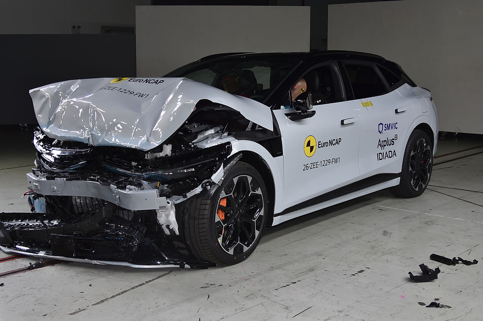 Euro NCAP estreia novos testes de segurança e BMW iX3 e ZEEKR 7GT conquistam as primeiras cinco estrelas