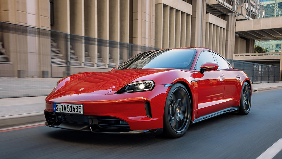 Porsche reforça o Taycan com mais emoção ao volante, até 700 km de autonomia e tecnologia renovada