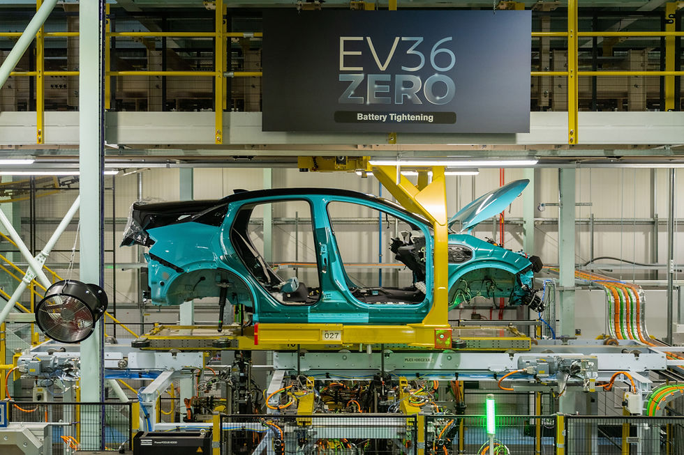 Novo Nissan LEAF entra em produção em Sunderland e materializa a visão EV36Zero