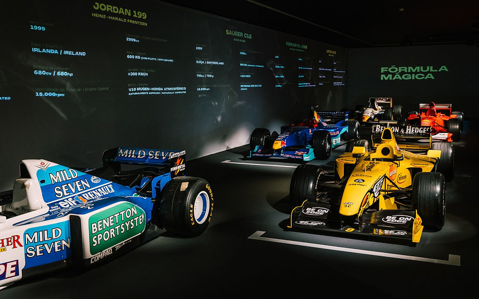 Exposição de Fórmula 1 no Museu do Caramulo prolongada até dezembro após receber mais de 80 mil visitantes