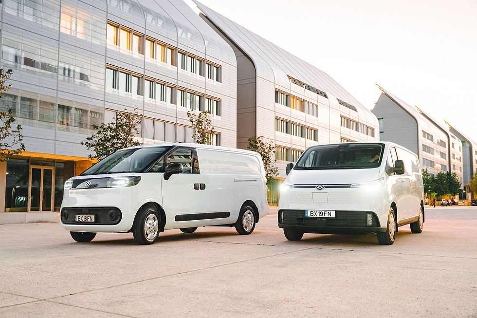 Maxus reforça aposta na mobilidade elétrica com novos eDeliver 5 e eDeliver 7