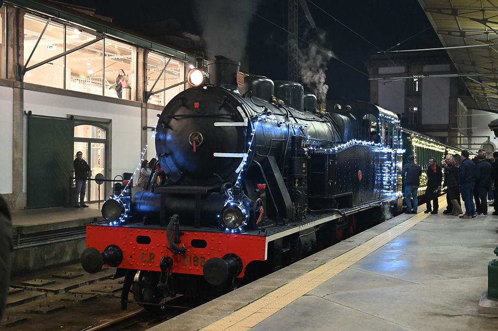 Locomotiva a vapor 0186 assinala cem anos como símbolo vivo da ferrovia portuguesa