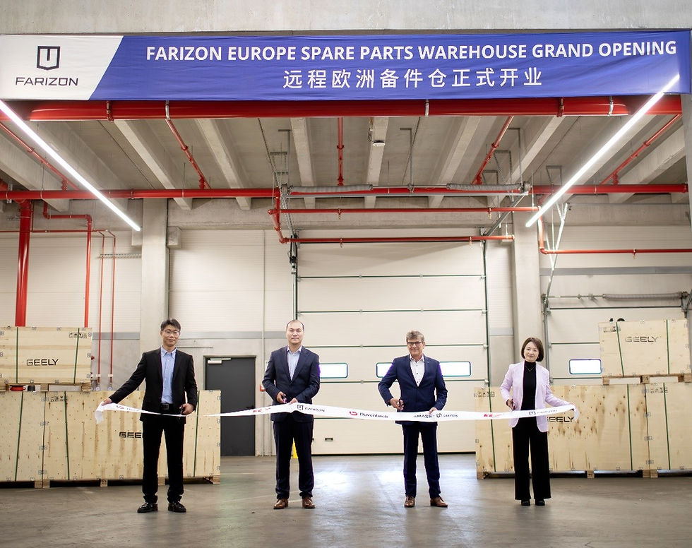 Farizon reforça aposta europeia com novo centro logístico de peças na Alemanha