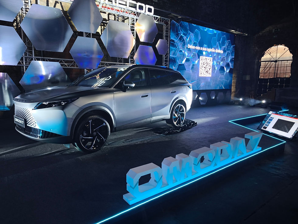 Omoda 7 SHS-P chega a Portugal com mais de 1.200 km de autonomia combinada e aposta na tecnologia híbrida plug-in