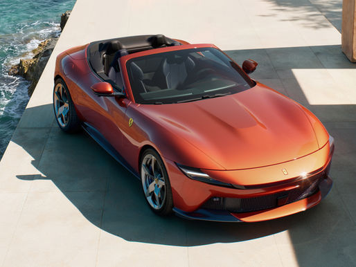 Ferrari Amalfi Spider: novo descapotável V8 2+ combina desempenho e condução a céu aberto