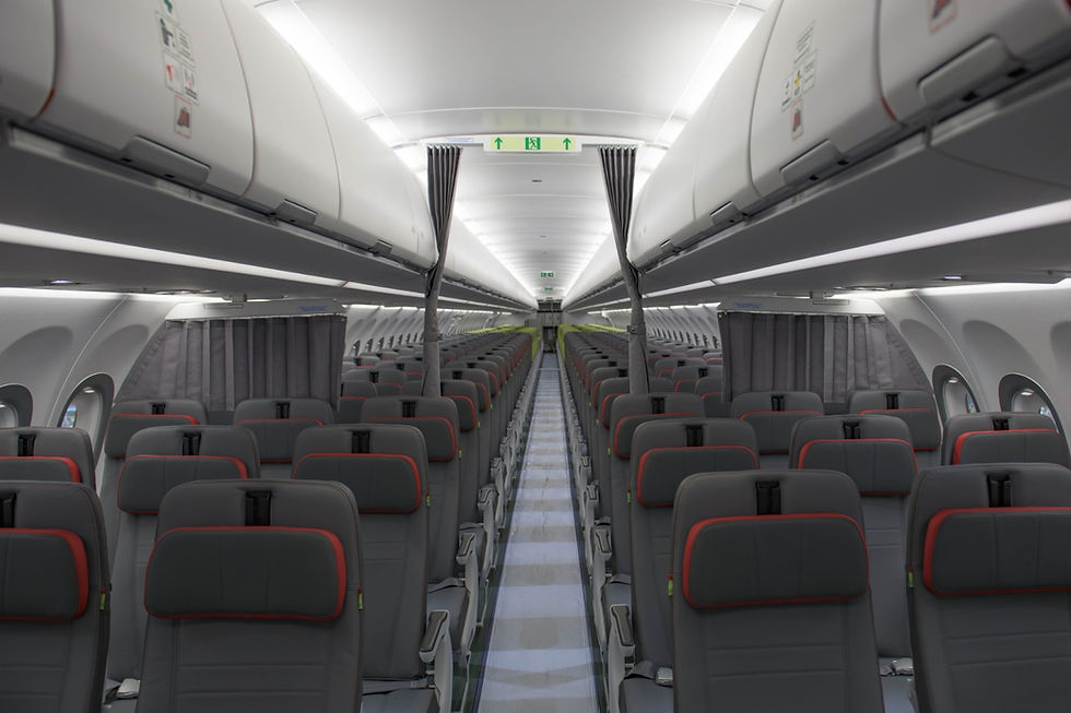 TAP apresenta novas cabinas Airspace com compartimentos XL e conforto aprimorado