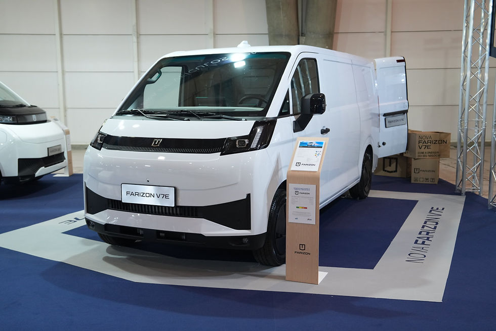 Farizon V7E chega a Portugal como opção para o segmento de comerciais elétricos ligeiros
