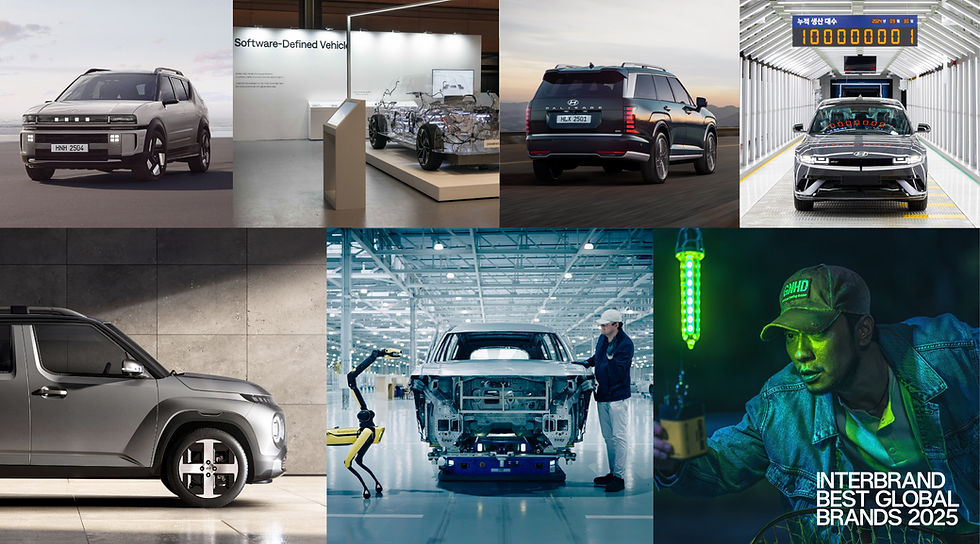 Hyundai atinge valorização recorde e entra no Top 30 das marcas mais valiosas do mundo