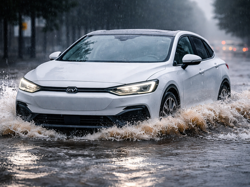 Mecânica: Carros elétricos em enchentes são mais seguros do que se pensa