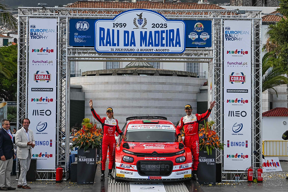 CPR: José Pedro Fontes regressa ao pódio no Rali da Madeira
