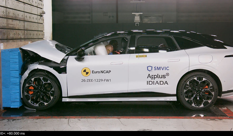 Euro NCAP estreia novos testes de segurança e BMW iX3 e ZEEKR 7GT conquistam as primeiras cinco estrelas