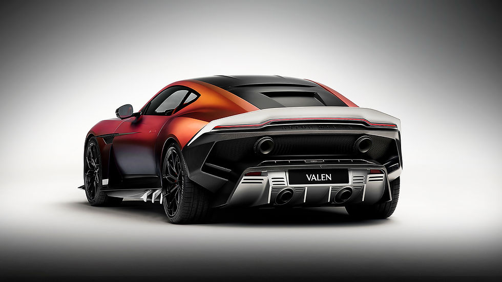 Aston Martin apresenta o Valen, o superdesportivo de motor dianteiro mais potente da marca