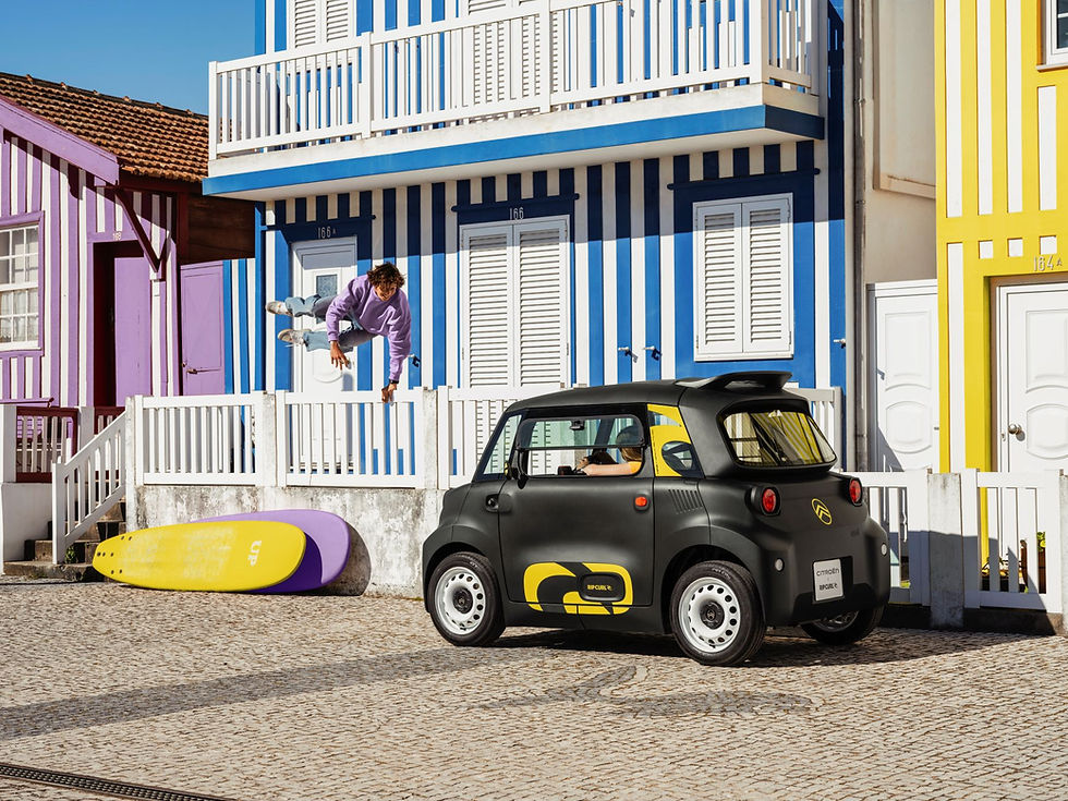 Citroën Ami Rip Curl: edição limitada traz espírito do surf à mobilidade urbana por 9.290 €