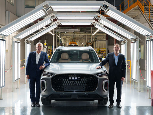 Marca espanhola EBRO entra em Portugal com o Grupo MCoutinho e prepara ofensiva no segmento SUV