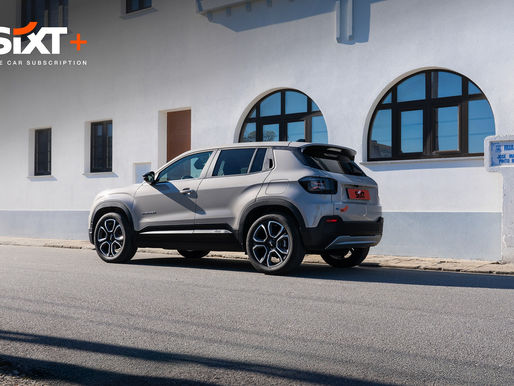SIXT Portugal lança programa de subscrição automóvel com flexibilidade e custos fixos mensais