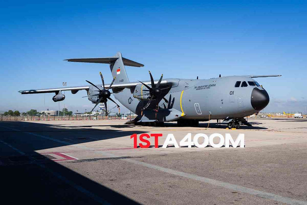 Indonésia recebe o seu primeiro Airbus A400M e reforça capacidade estratégica das Forças Aéreas