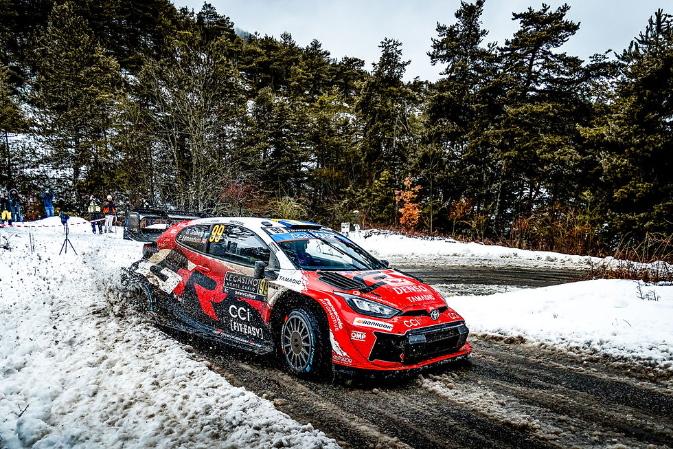 Solberg mantém liderança no Rali de Monte Carlo e comanda tripla da Toyota após o dia mais longo