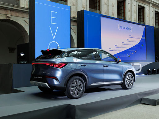 BYD Atto 3 EVO chega a Portugal com até 510 km de autonomia e carregamento rápido de 220 kW