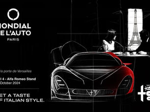 Alfa Romeo assinala o regresso ao Salão de Paris com a estreia internacional do Junior Ibrida