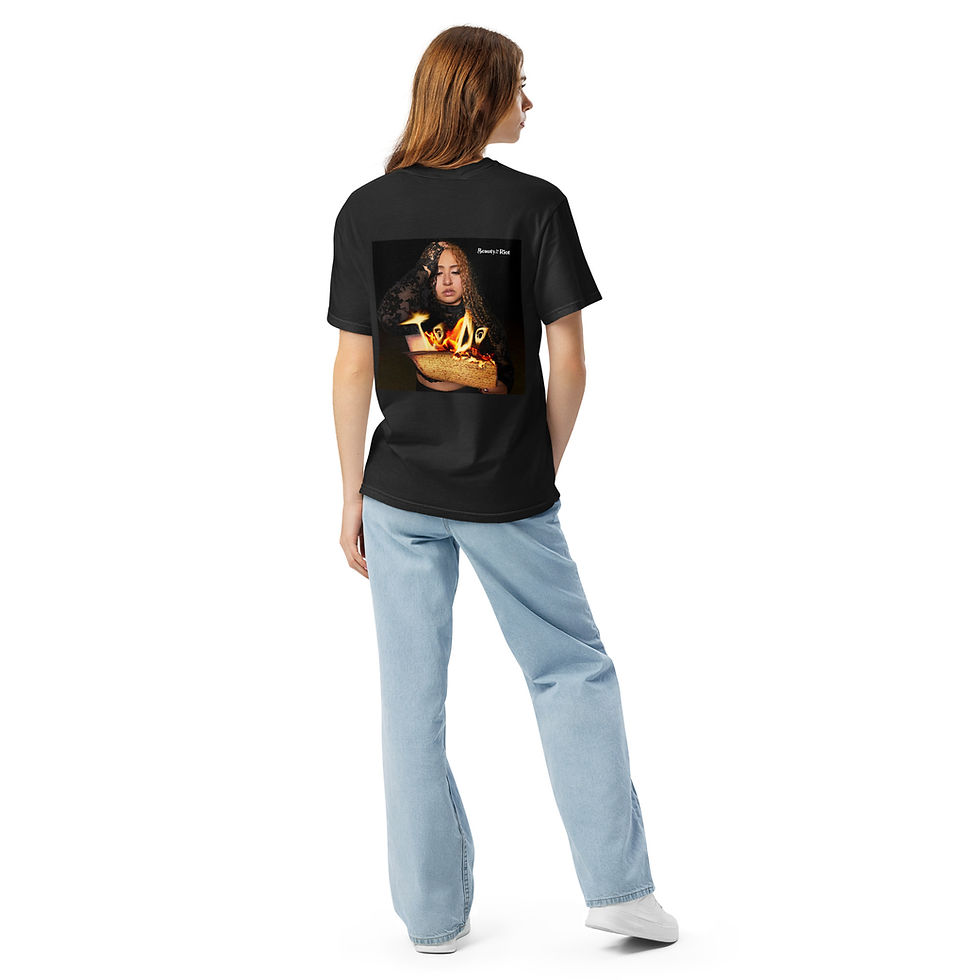 Thumbnail: Beauty in the Riot Heavyweight  RelaxedT-Shirt