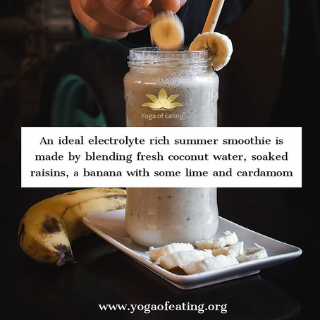 Electrolyte Smoothie | Yoga of Eating